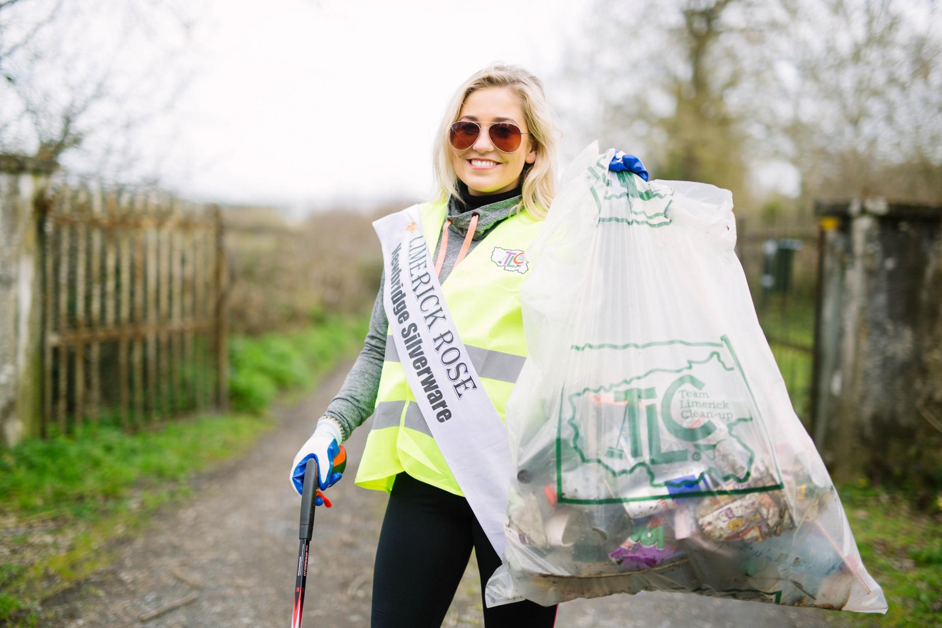 Miss Limerick 2016 winner Aoife McNamara cleans up in Monaleen